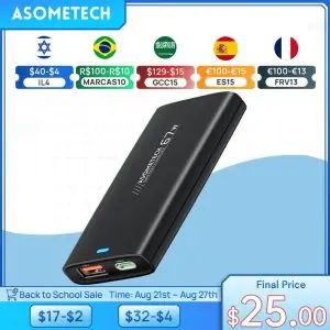 מטען קווי חשמל ASOMETECH ASK26 Gan 67W
