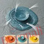 מכסה סיליקון המונע חדירת שיער ושאריות לכלוך אל צינורות המים