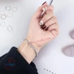 צמיד טניס מכסף אמיתי 925