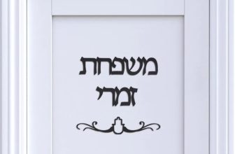 שילוט לדלת