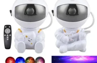 מנורת מקרן בצורת רובוט כלב נטענת USB