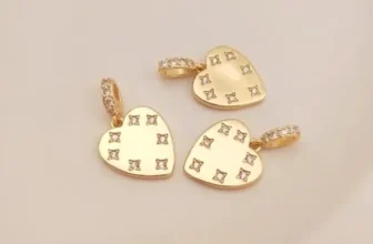 תליונים לשרשראות בצורת לב