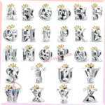 אותיות צ'ארמס לפנדורה כסף 925