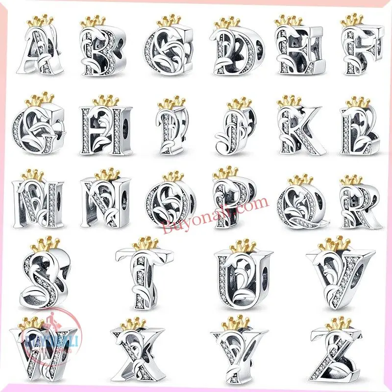 אותיות צ'ארמס לפנדורה כסף 925