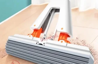 מגב מתקפל רב פעמי עם סחיטה אוטומטית