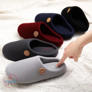 נעלי בית מחממות עם מדרס Memory foam ויסקו אלסטי