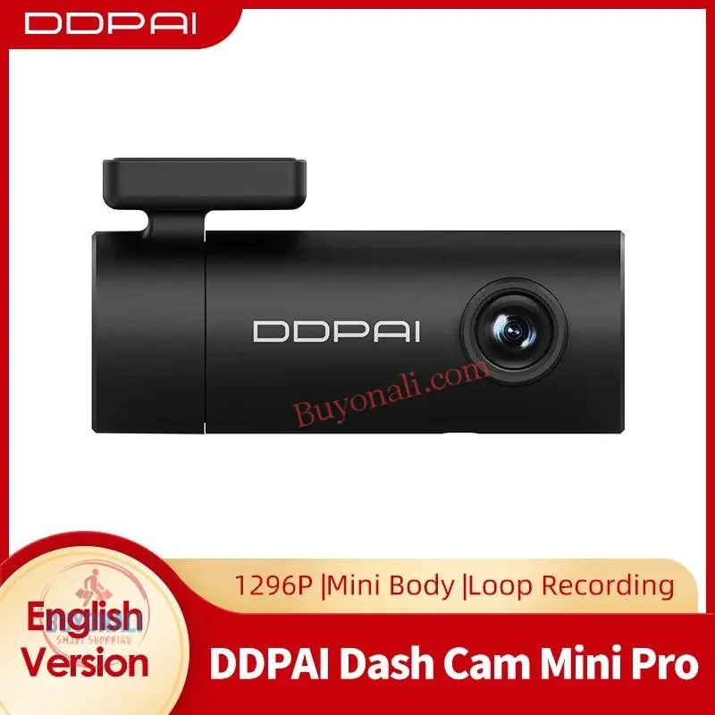 מצלמת רכב קדמית משודרגת DDPAI PRO 1296P