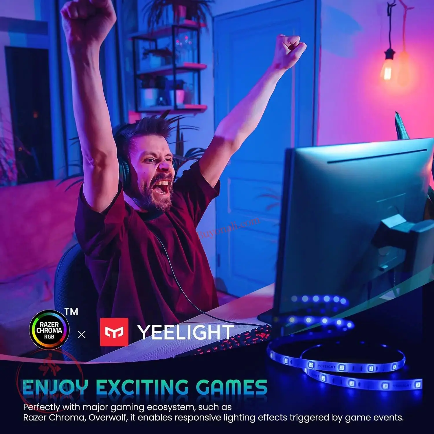 רצועת תאורת לד חכמה מבית Yeelight