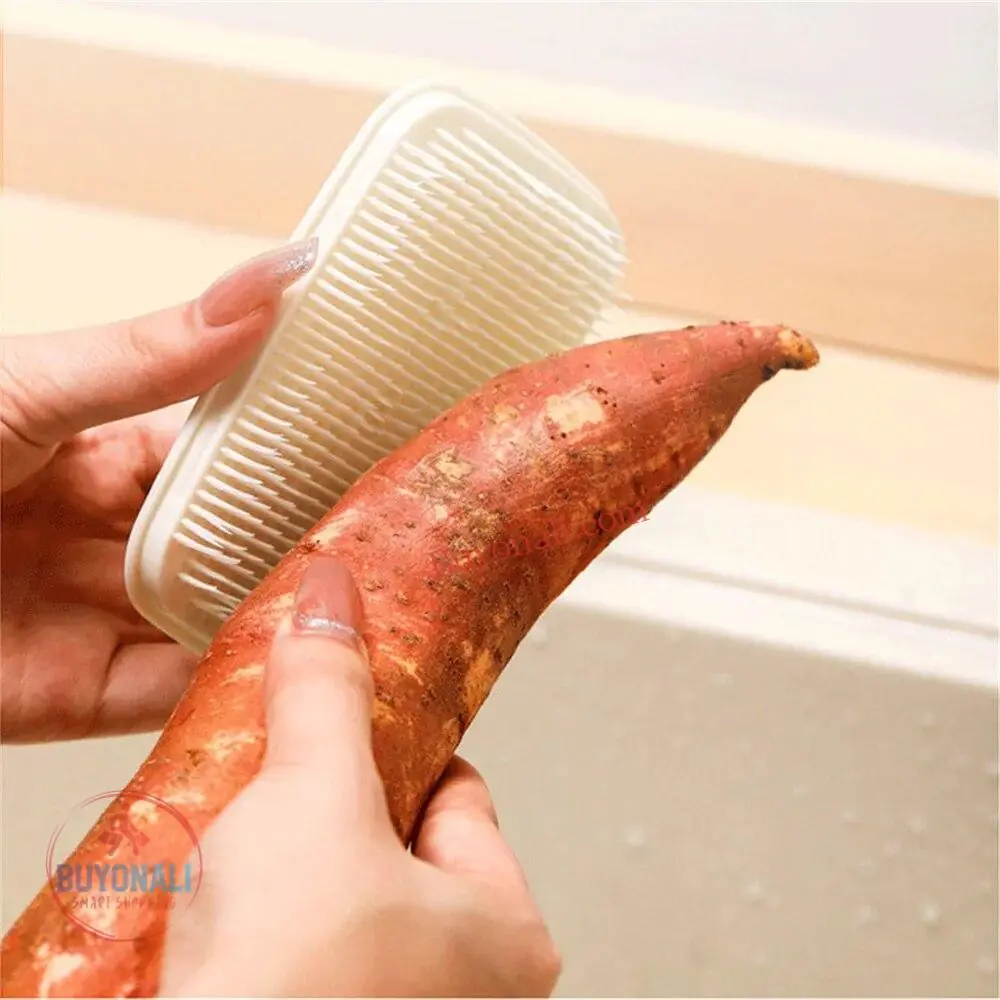 מברשת סיליקון לשטיפת ירקות