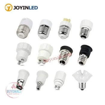 מגוון מתאמי ומפצלי מנורות