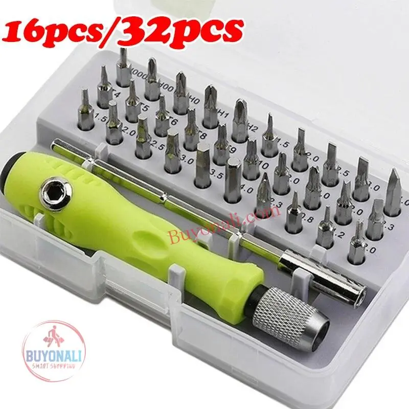 סט מברג וביטים 32 חלקים