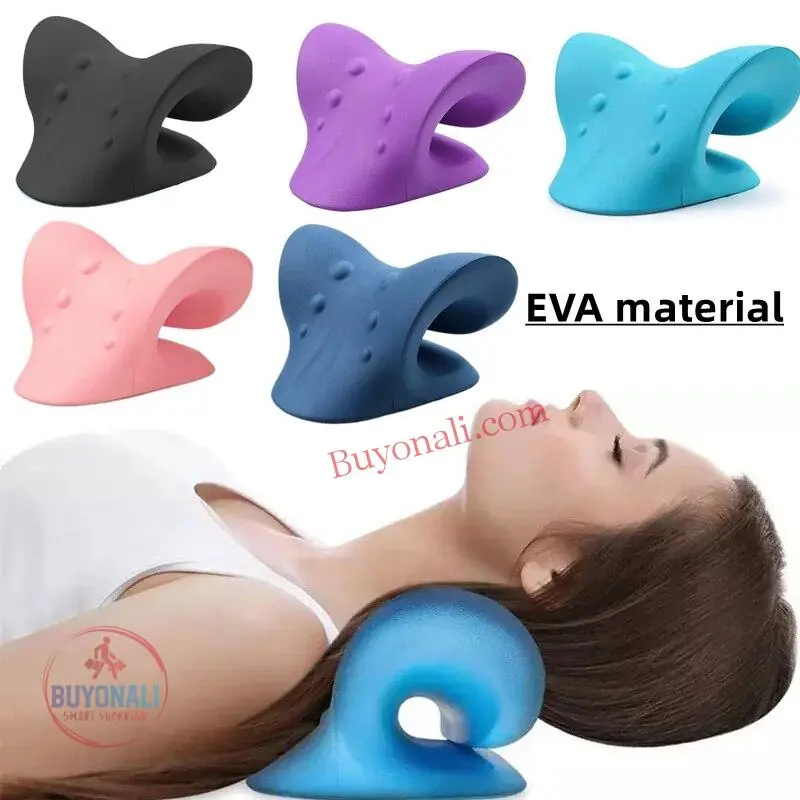 כרית כירופרקטית למתיחת הצוואר