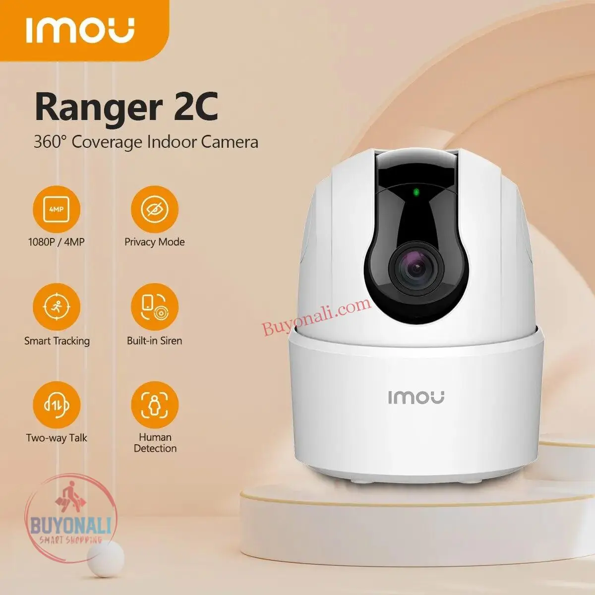 מצלמת אבטחה מעולה של Imou