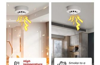 גלאי עשן אלחוטי כולל חיבור לאפליקציה וWIFI