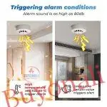 גלאי עשן אלחוטי כולל חיבור לאפליקציה וWIFI