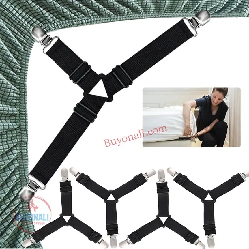 מארז 4 תופסני סדין למיטה