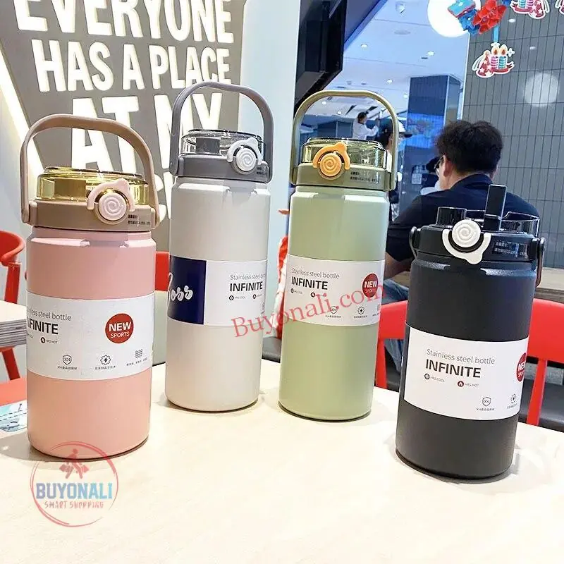 בקבוק מים ענק מבודד חום / קור מנירוסטה