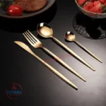 ערכת סכו״ם מוזהב 24 חלקים