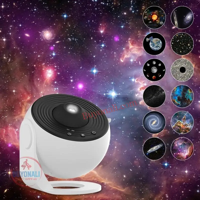 מקרן צורות מנורת לילה לילדים