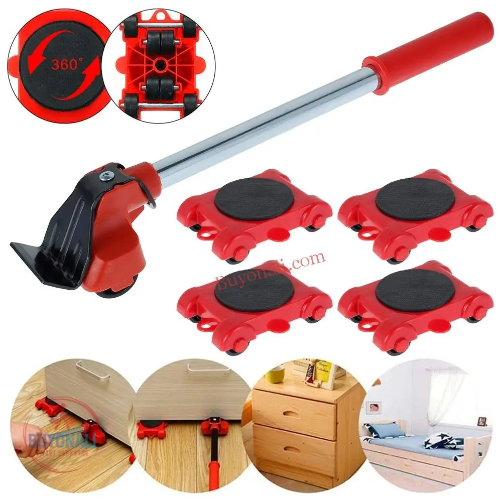 סט הזזה מקצועי לחפצים כבדים