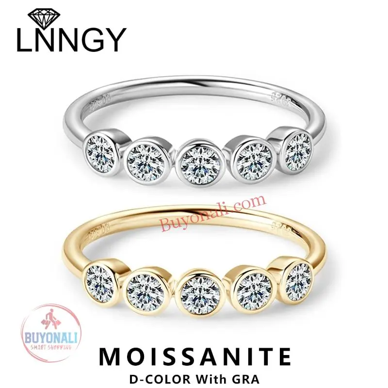 טבעות  moissanite