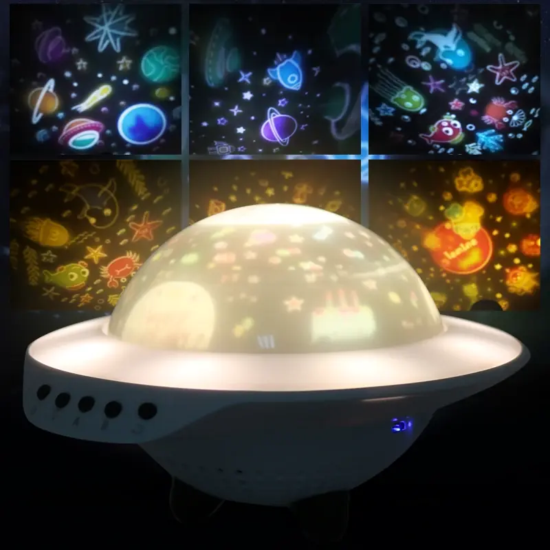 מנורת לילה עם אפקט תלת מימד