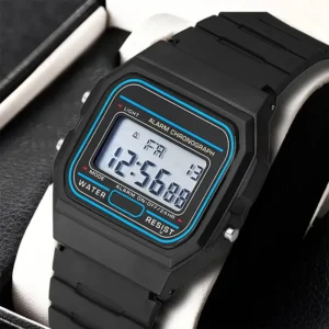שעון ספורט דיגיטלי סטייל Seiko