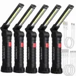 פנס מגנטי מתקפל נוח לאחיזה