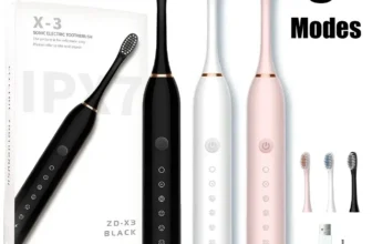 מברשת שיניים חשמלית עם 6 מצבים