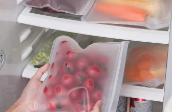 שקיות סיליקון רב פעמיות עם סוגר לשמירה