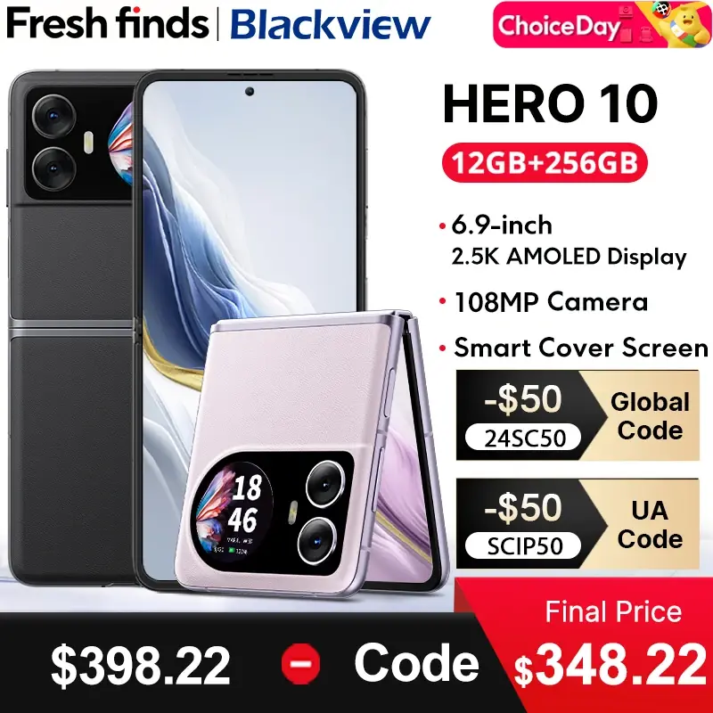 מכשיר סיני המתקפל Blackview HERO 10