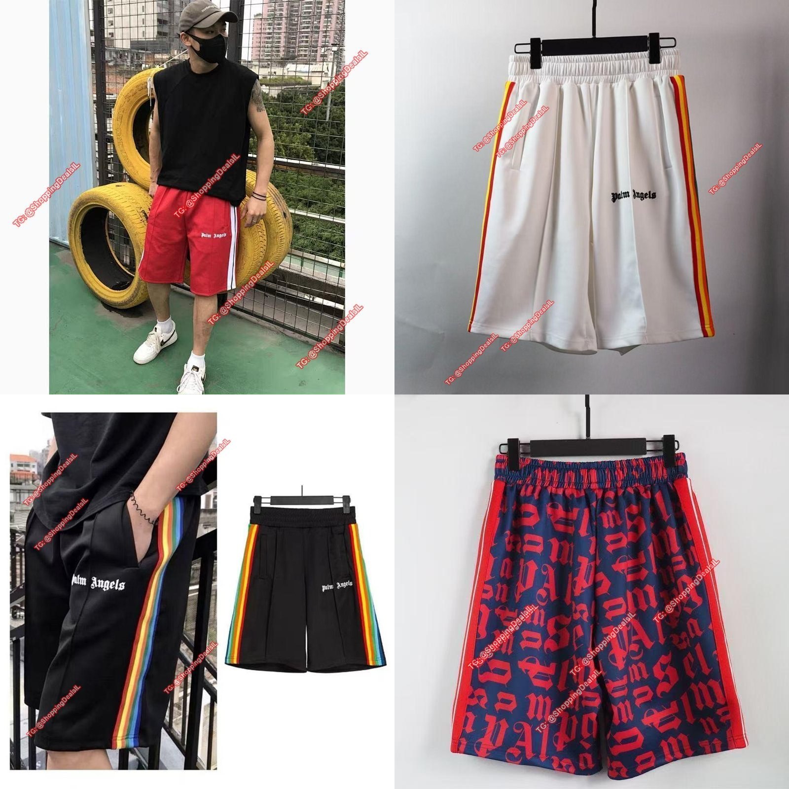 ✨ PALM ANGLAS מכנס קצר ספורטיבי במגוון צבעים ✨