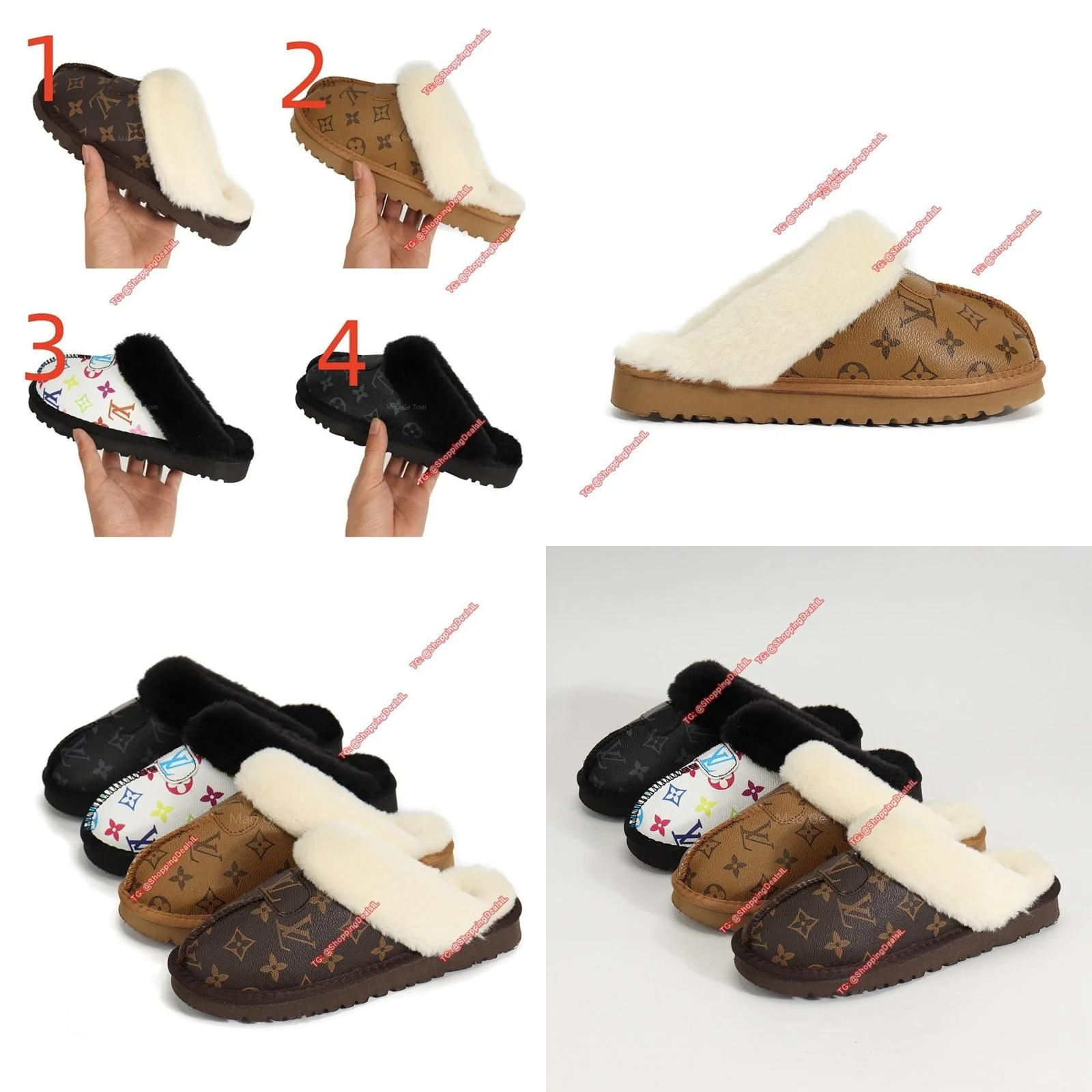 כפכפי פרווה לואי ויטון