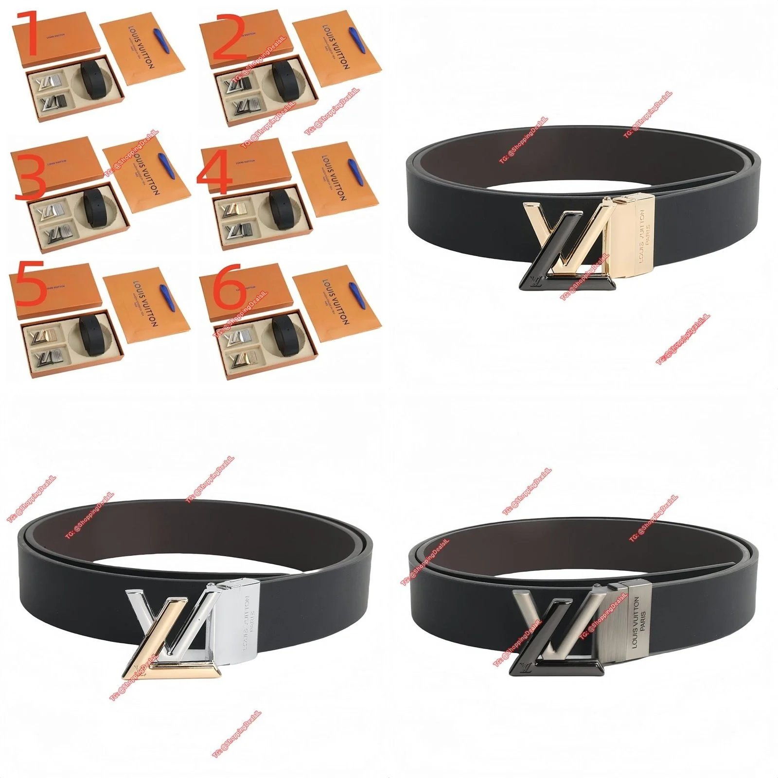 חגורת לואי ויטון