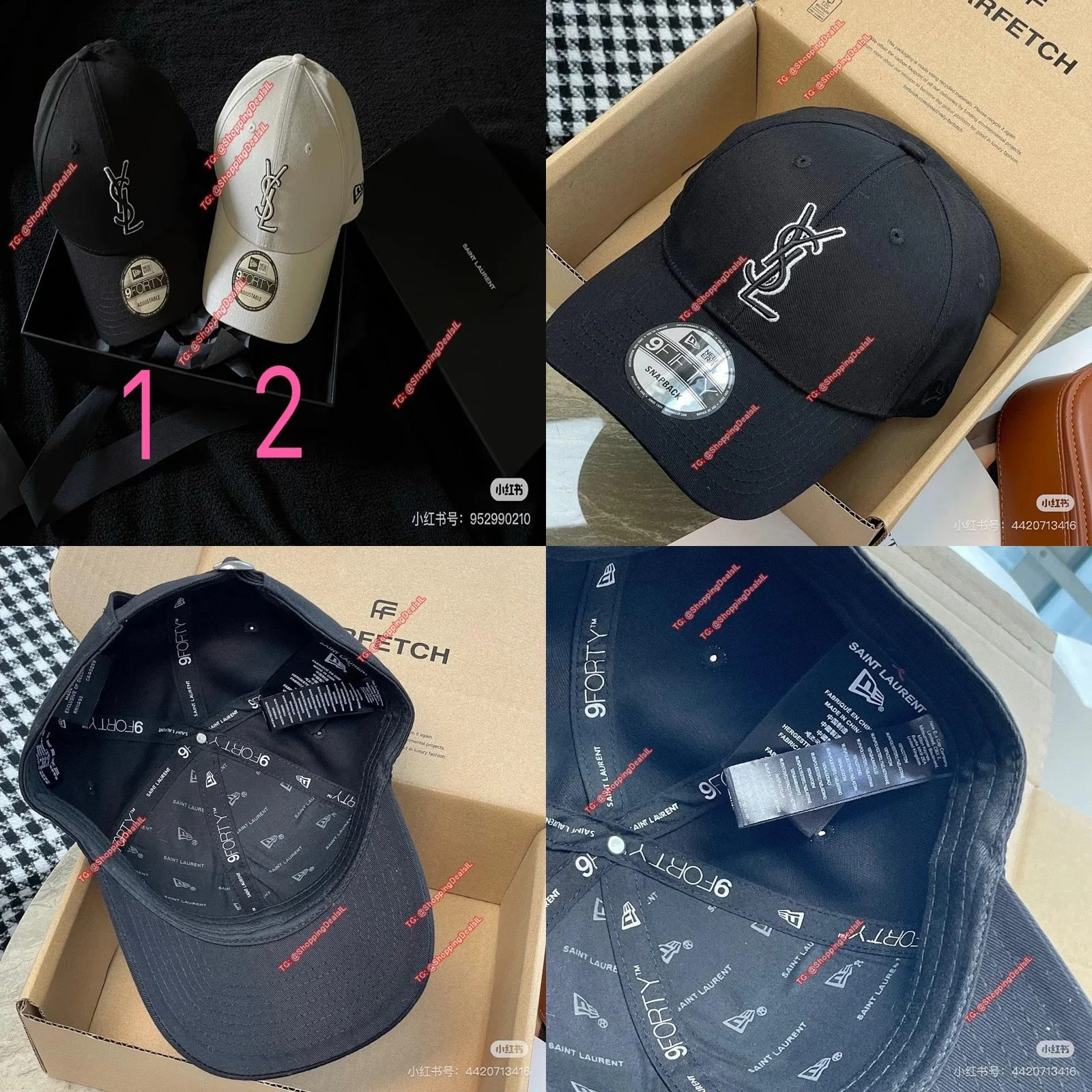 מגוון כובעי איב סאן לורן באיכות מעולה