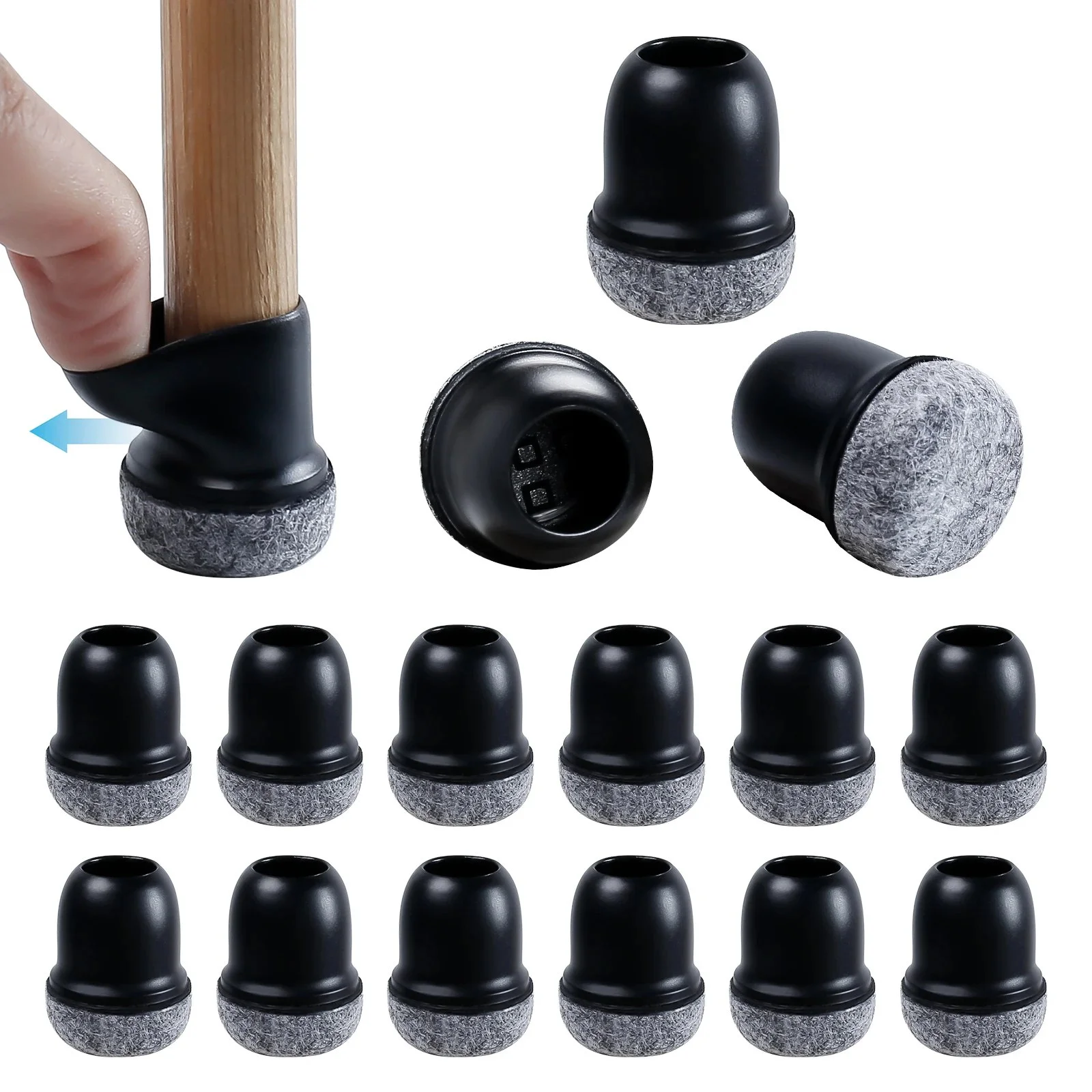 כיסויי רגליים לכיסא הגנה מושלמת לרצפה