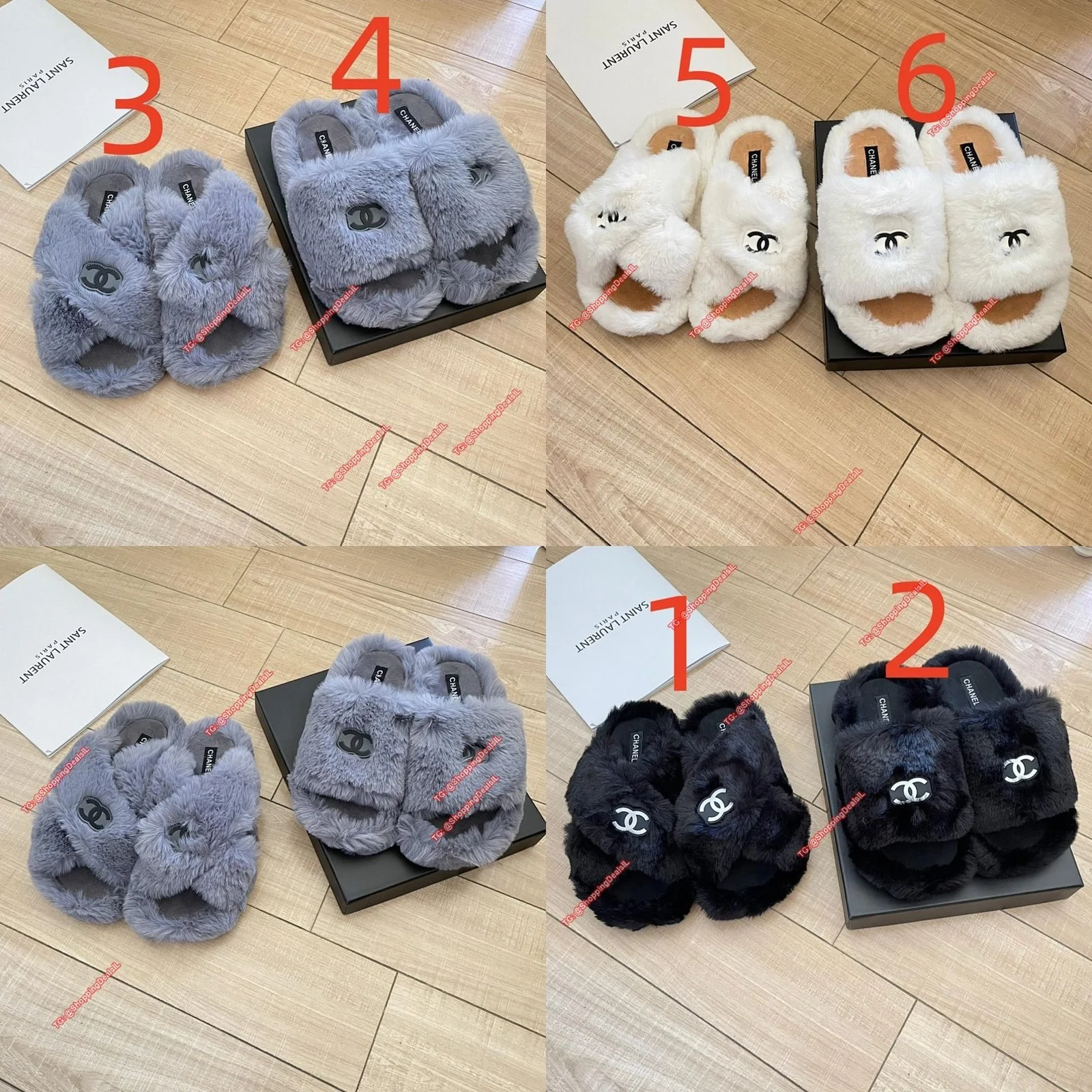 כפכפי פרווה שאנל