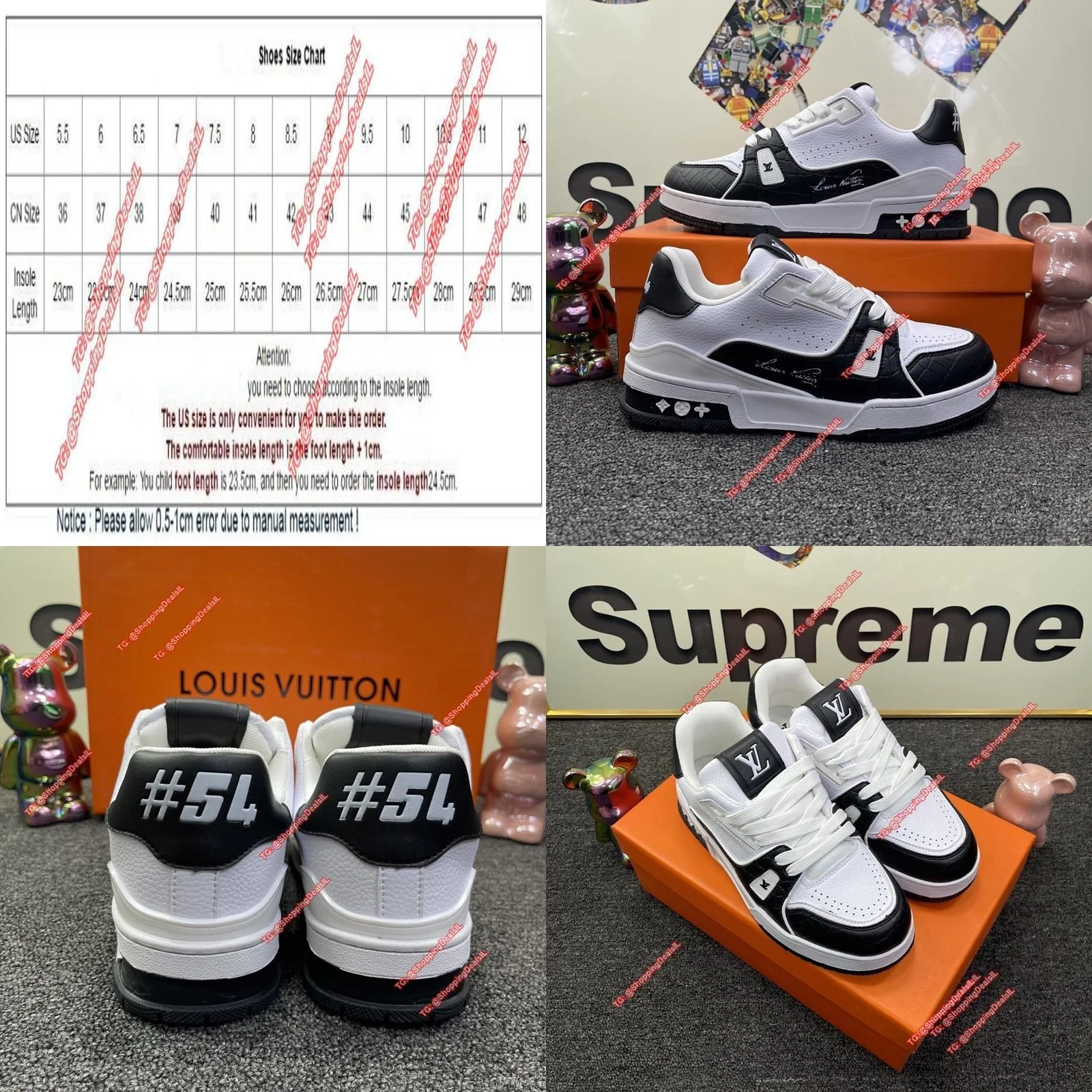 נעלי סניקרס לואי ויטון