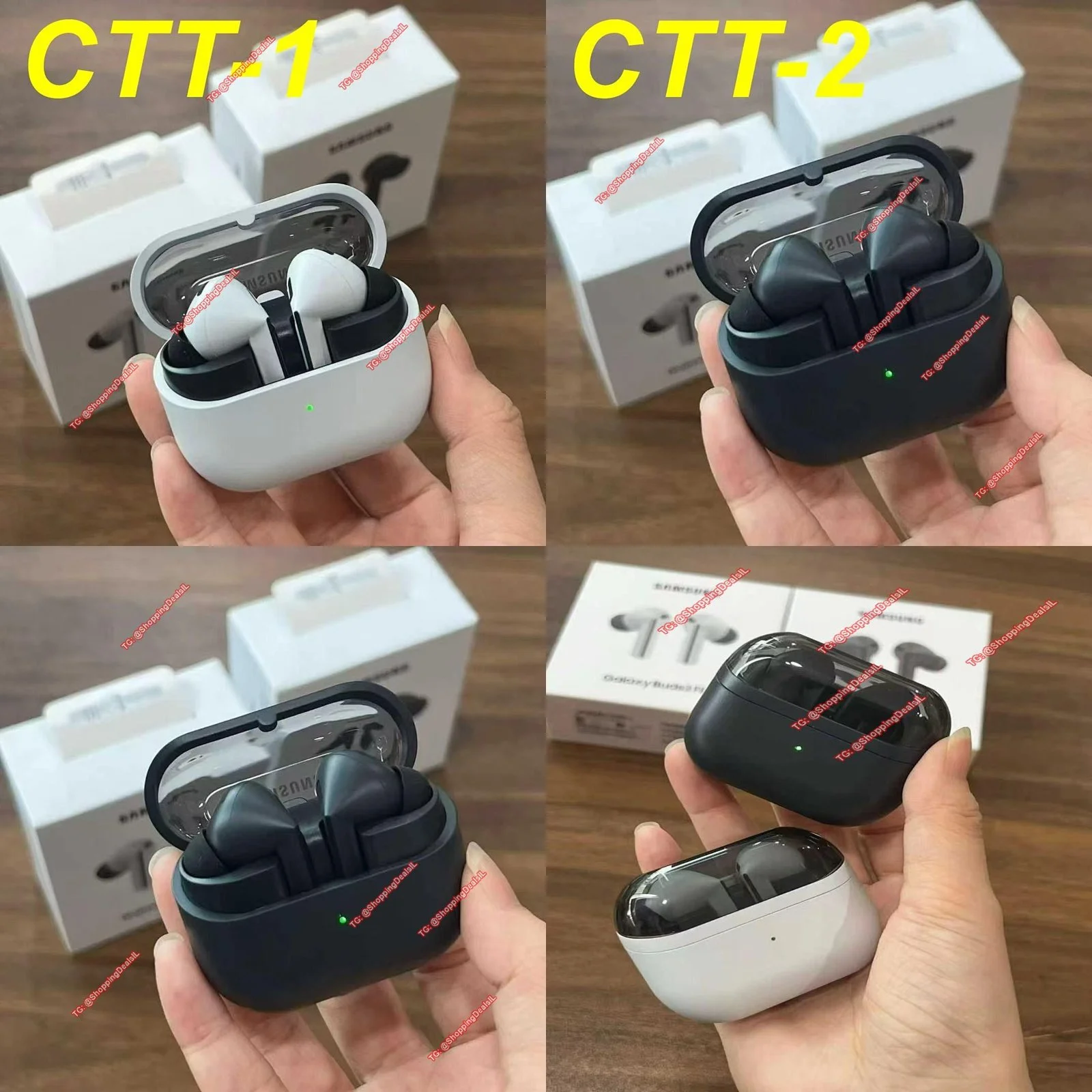 אוזניות סמסונג מדגם Samsung buds 3