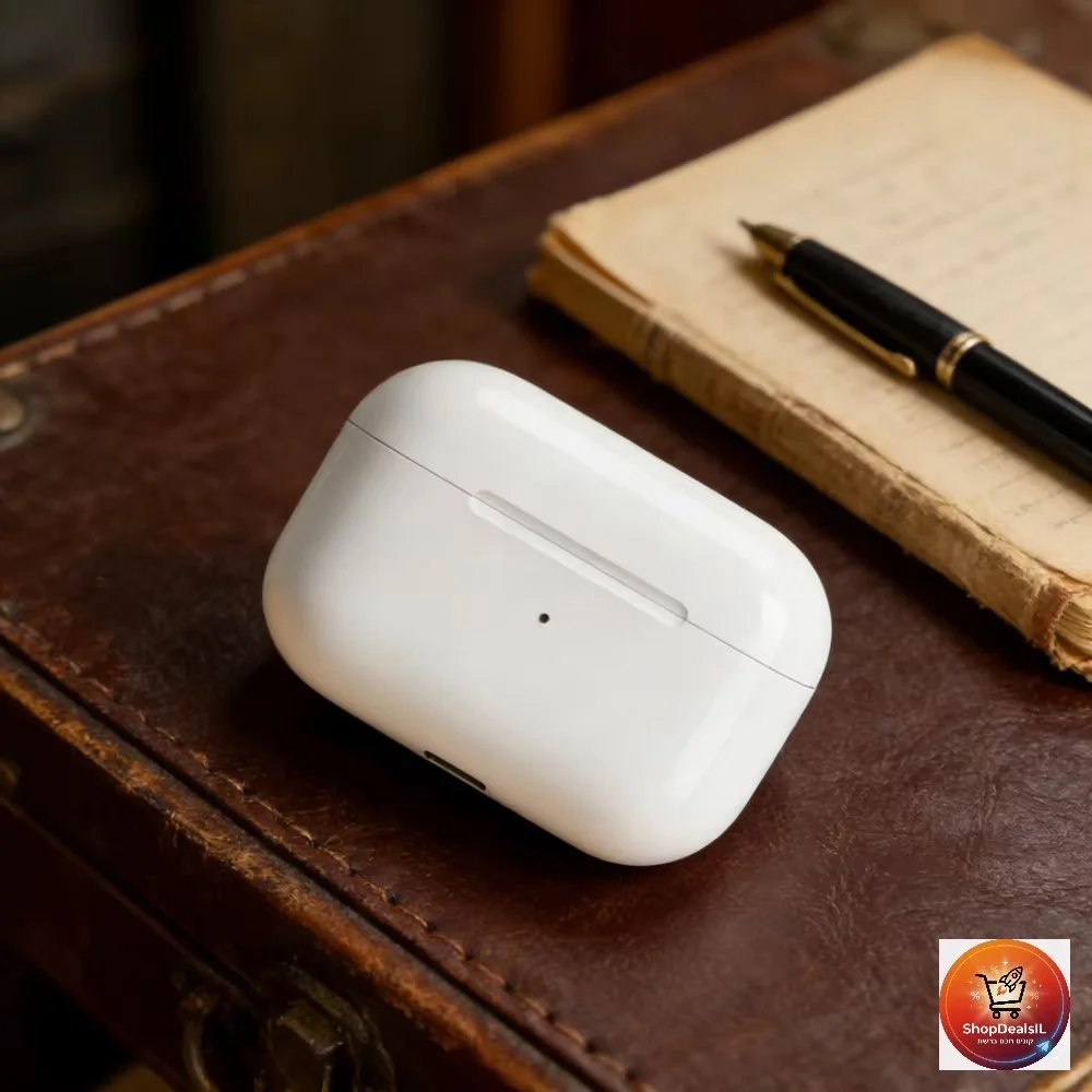 אוזניות אלחוטיות בסגנון אפל