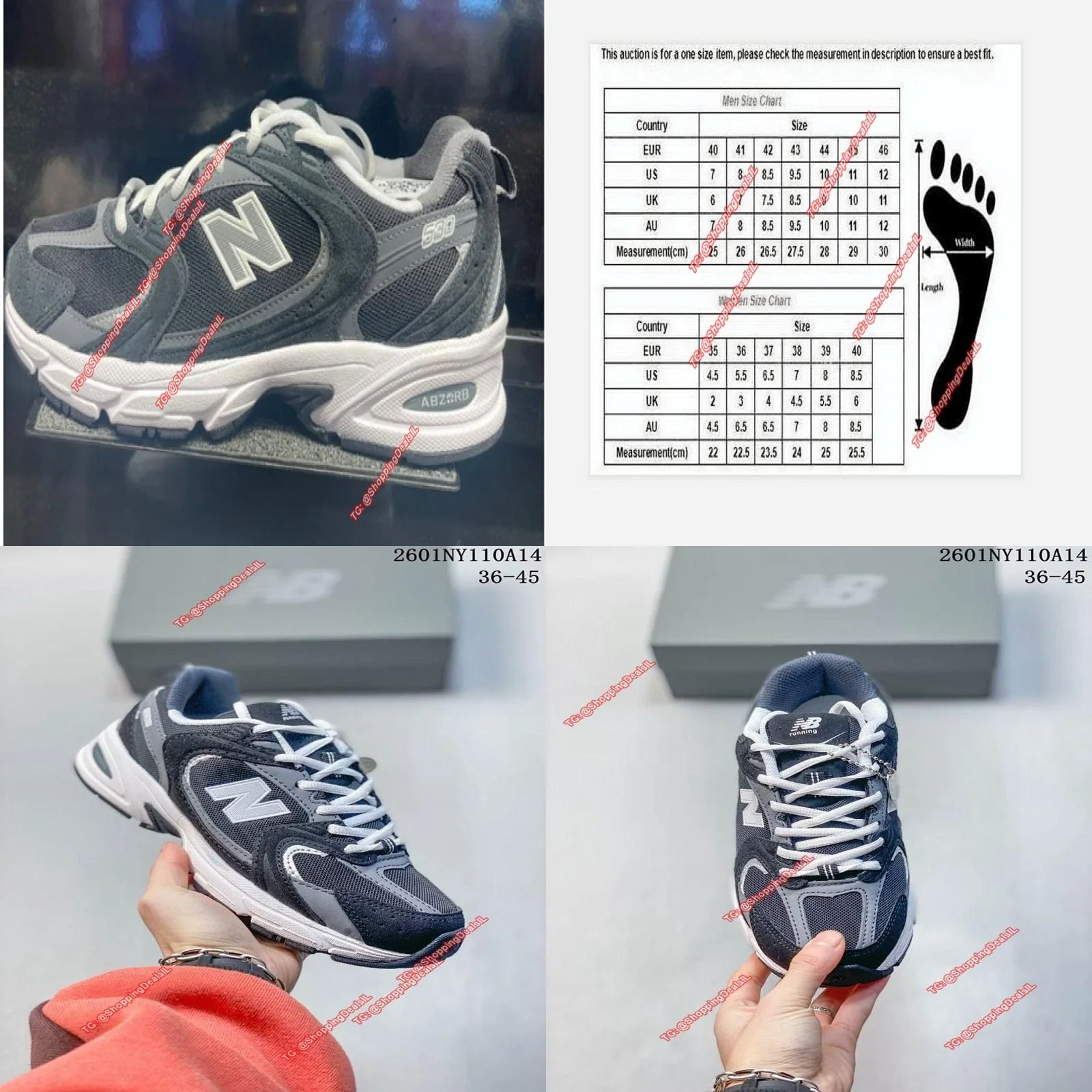 חזרו במחיר משוגע נעלי ניו באלנס דגם 530