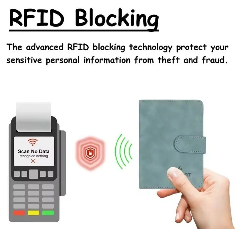 נרתיק לדרכון מעוצב עם כיסים לכל מה שצריך בטיסה