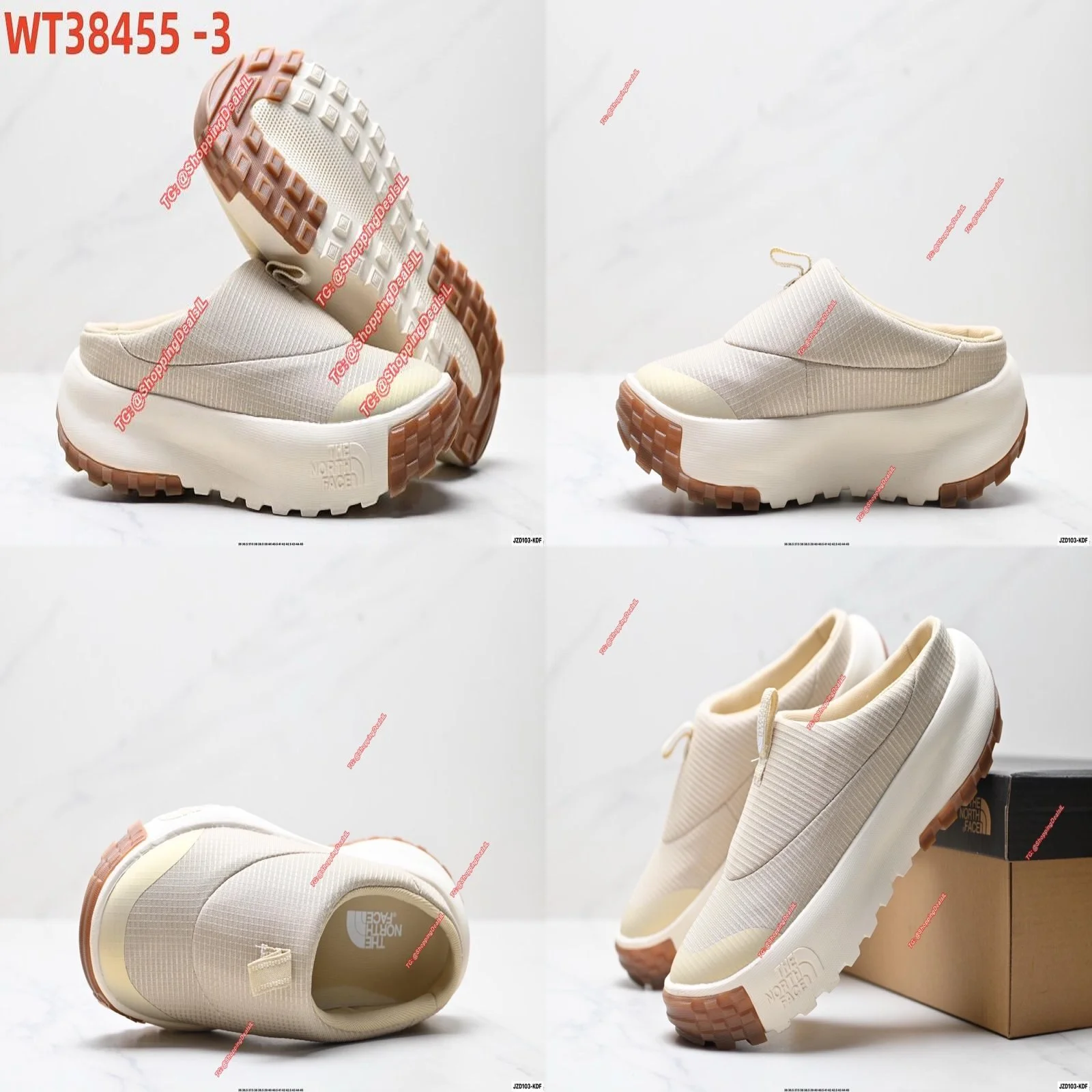 נעלי נורט פייס חצי פתוחות