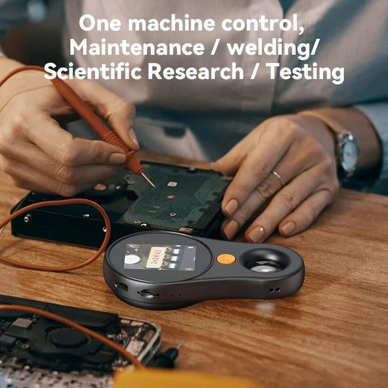 זכוכית מגדלת דיגיטלית עם צג צבעוני איכותי HD IPS