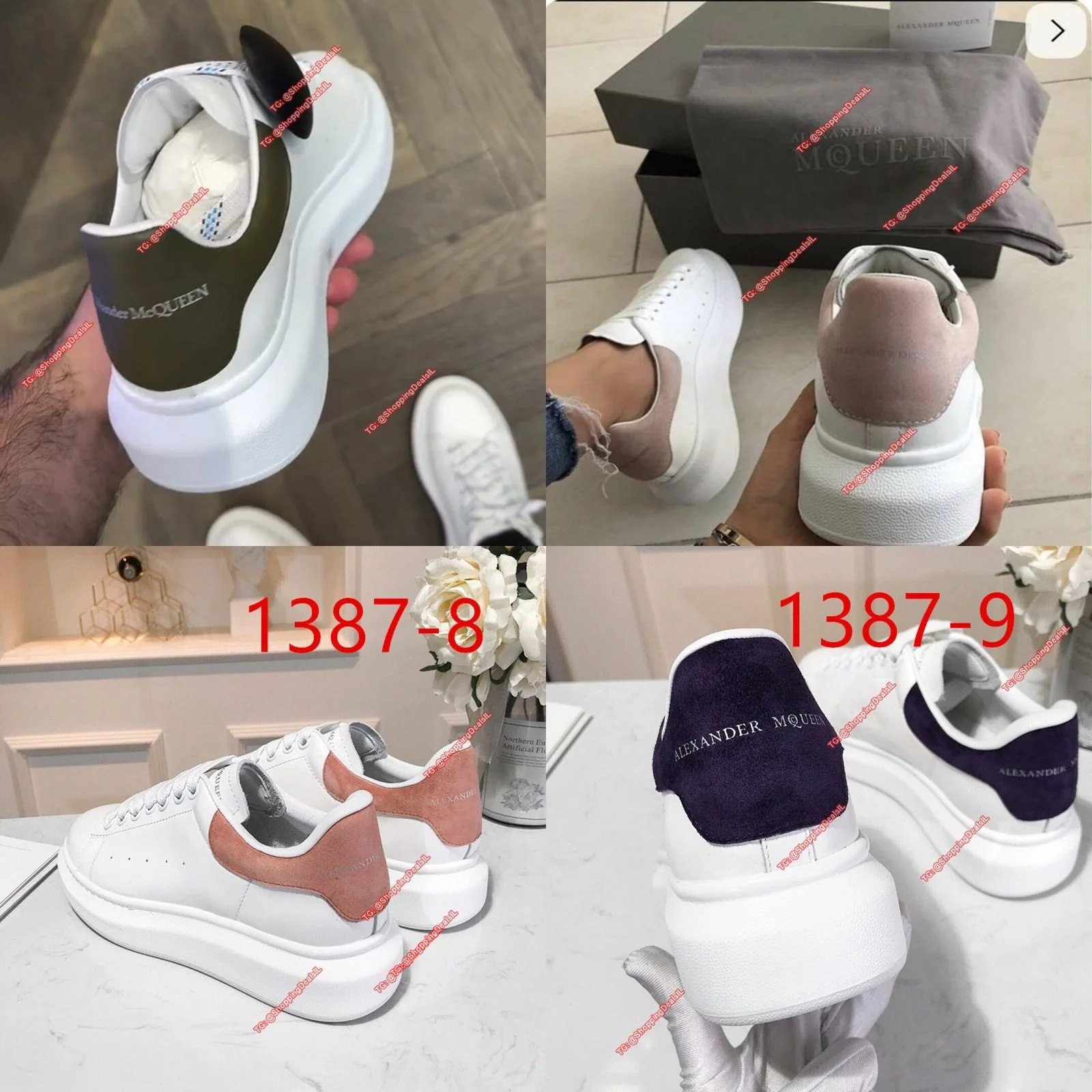 נעלי סניקרס אלכסנדר מקויין