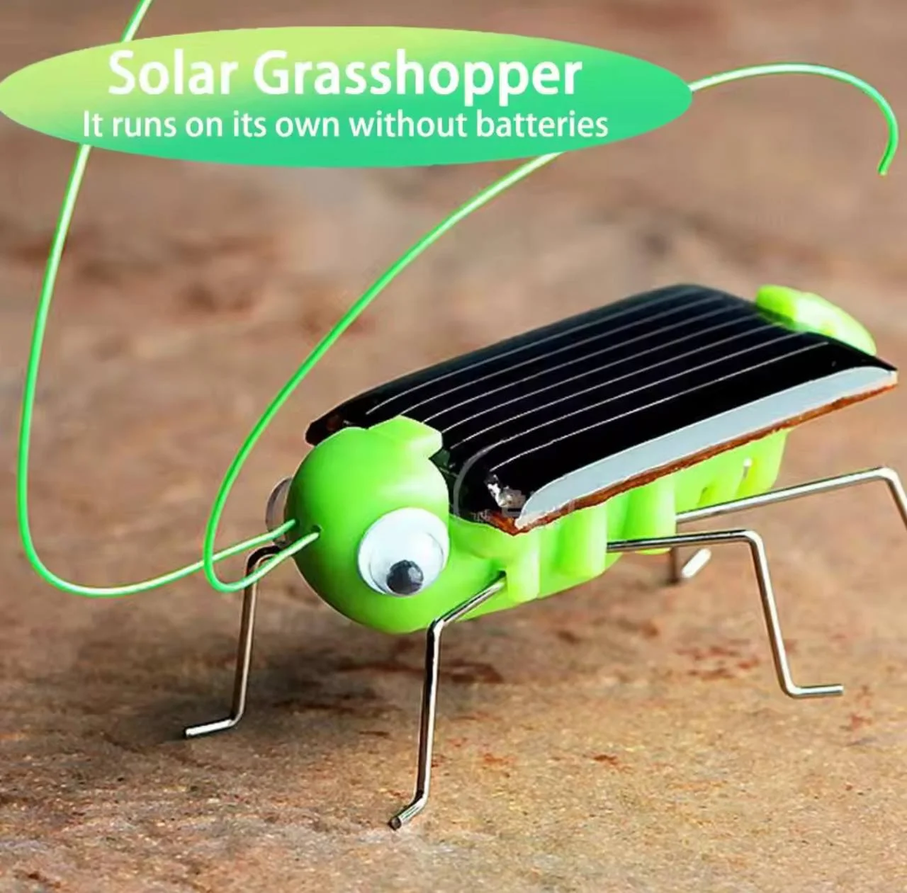 צעצוע שנע בעצמו בשמש