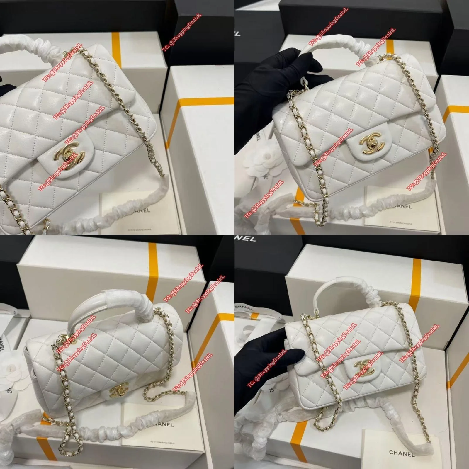 תיק צד שאנל פרקטי ושיקי