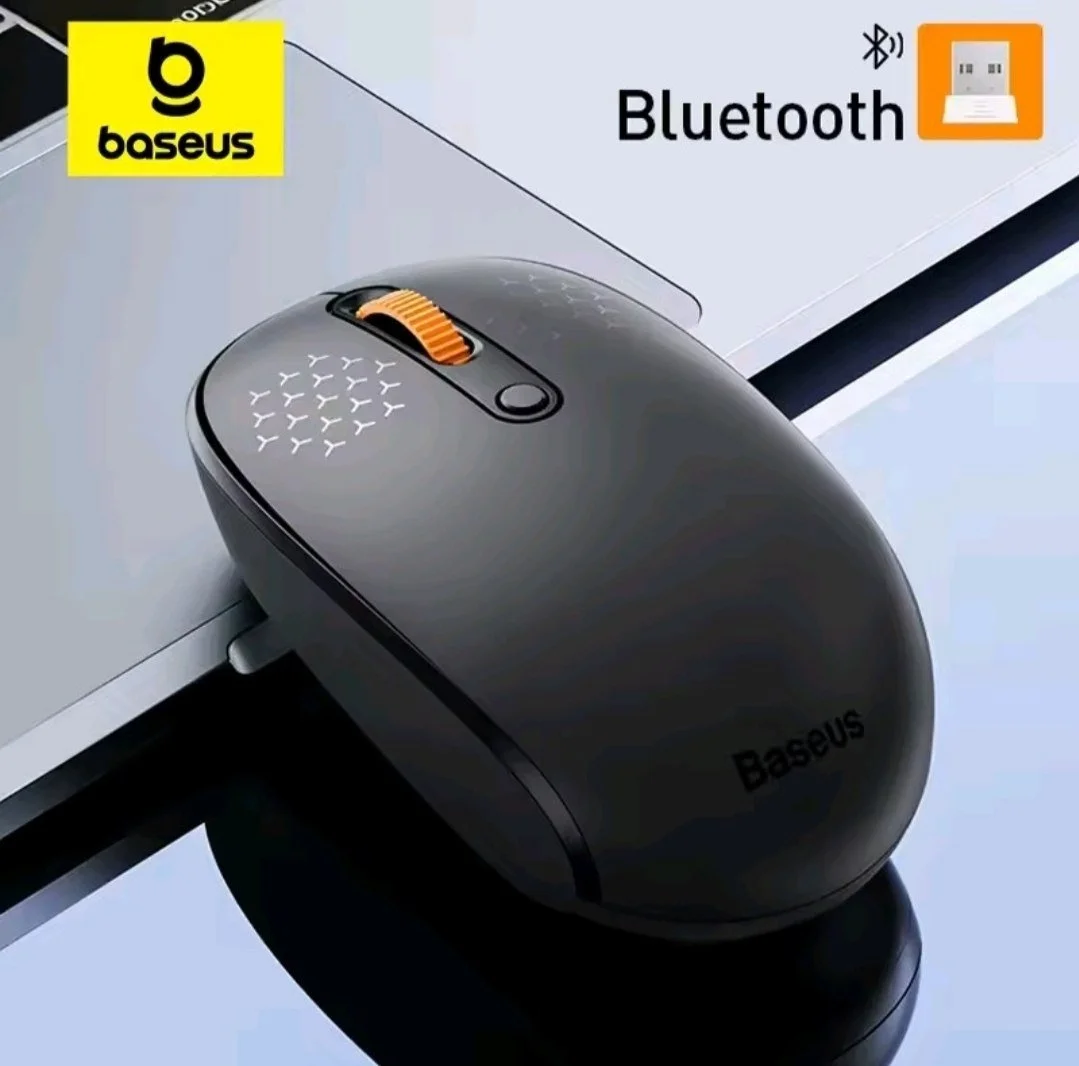 רק 22 שקל עכבר אלחוטי למחשב מבית Baseus עם קליקים שקטים קטן ונוח לשימוש ניתן להוסיף כחצי דולר ולקבל דגם עם בלוטוס משלוח חינם בקנייה מעל 12