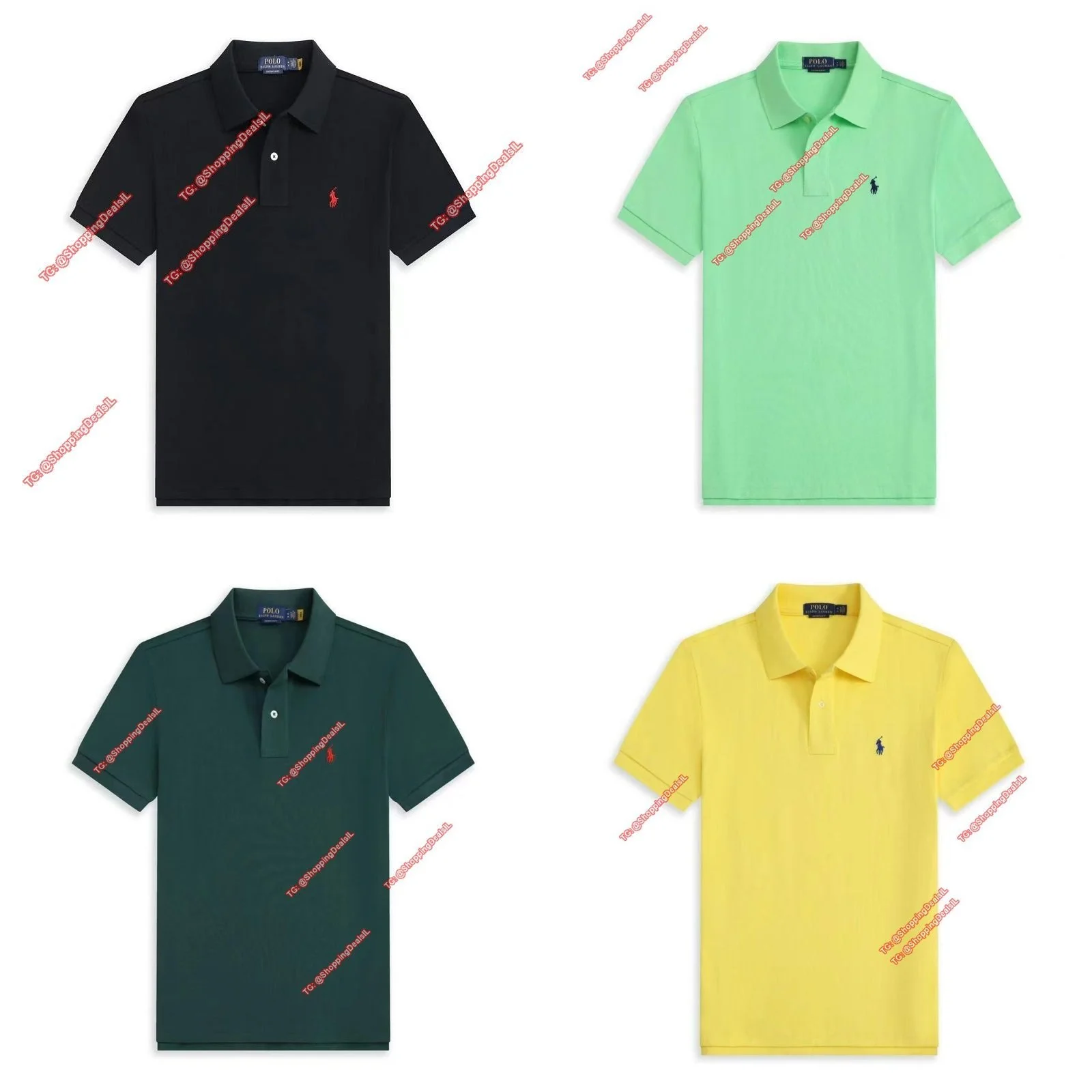 פולו ראלף לורן בפחות מ 100 שח בכל הצבעים