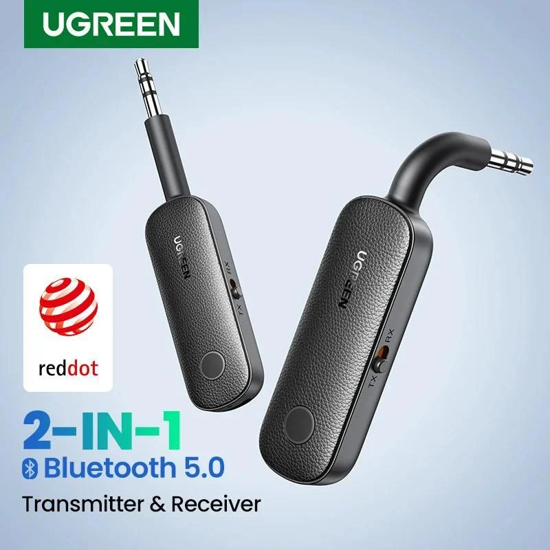משדר מקלט בלוטוס נטען אלחוטי מתקדם מבית UGREEN
